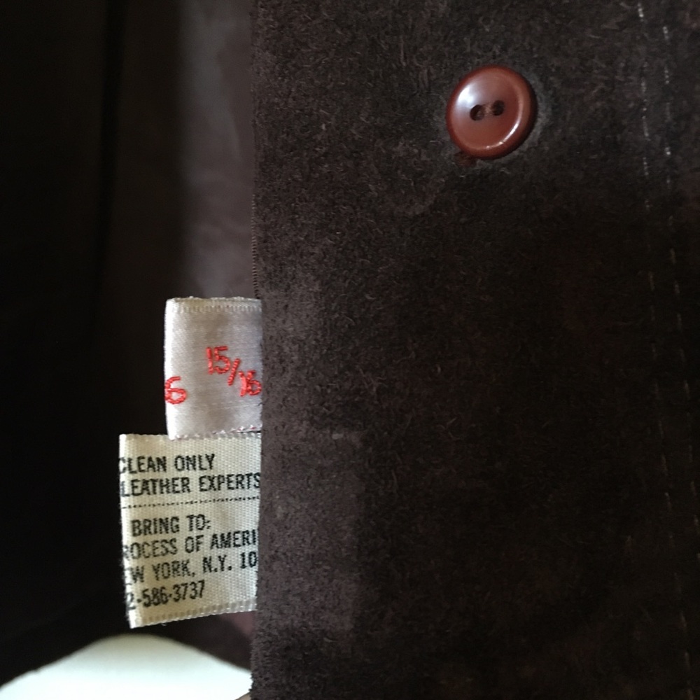 Perfect Vintage Leather Jacket - Warm Winter Coat - Picture 6 of 16